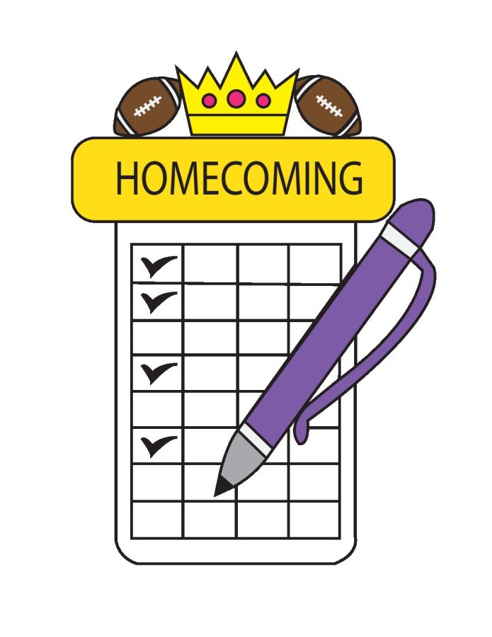 The+schedule+for+homecoming+week